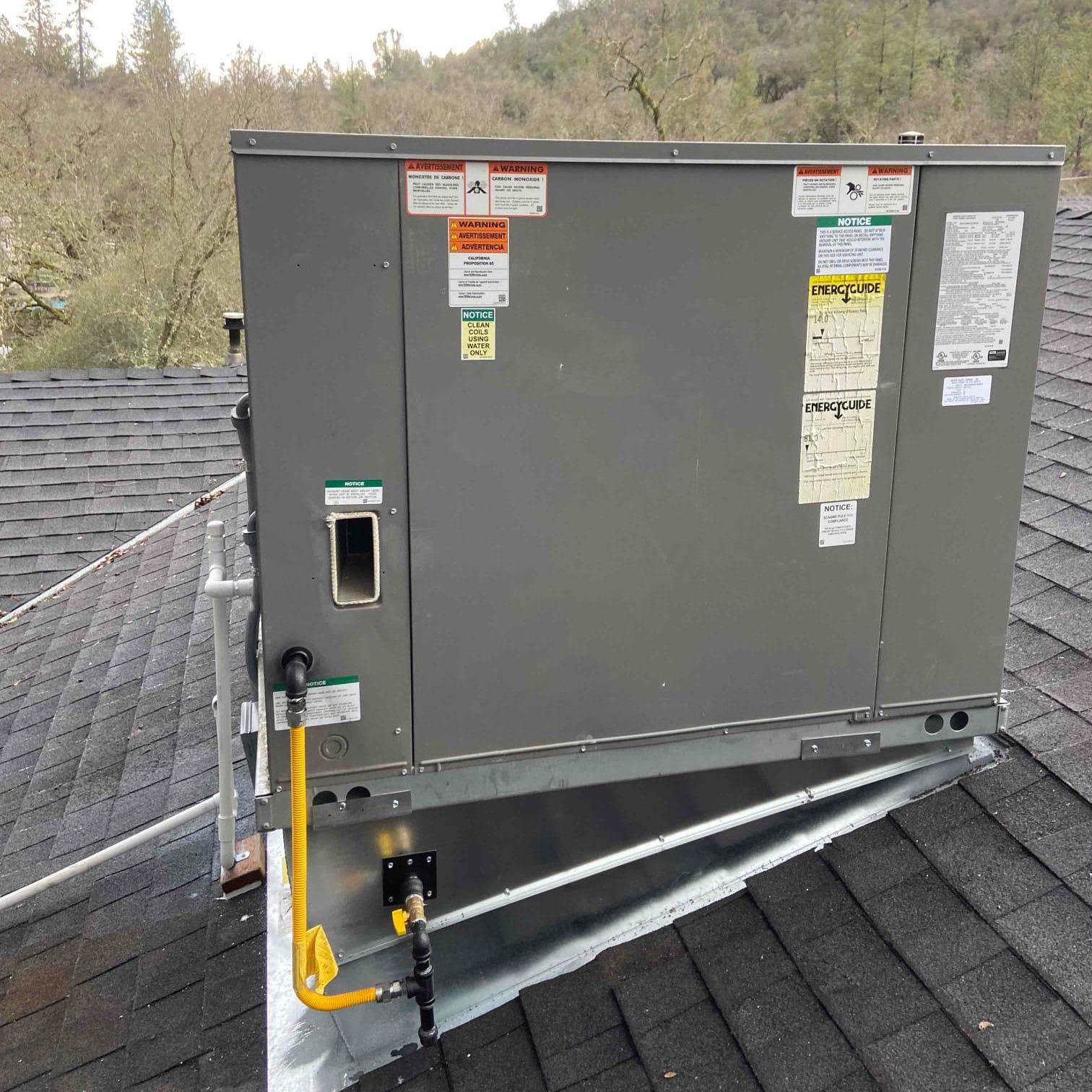 We appreciated the opportunity to upgrade our customers rooftop HVAC system in Folsom.