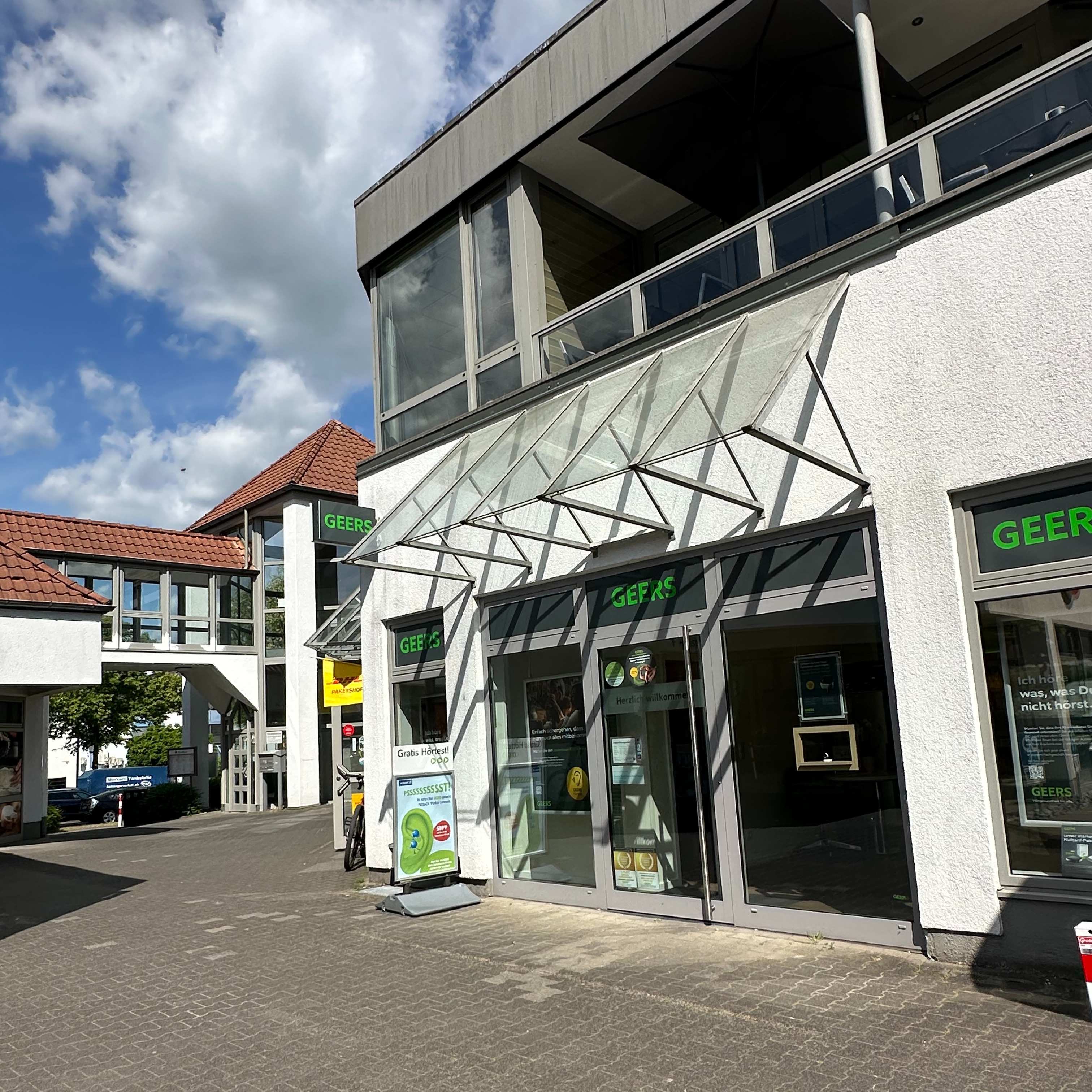 Außenaufnahme vom GEERS Fachgeschäft