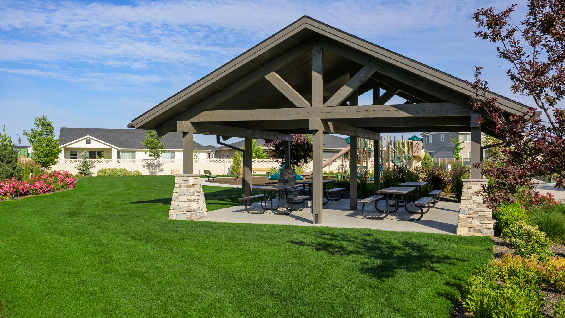 Pool pavilion