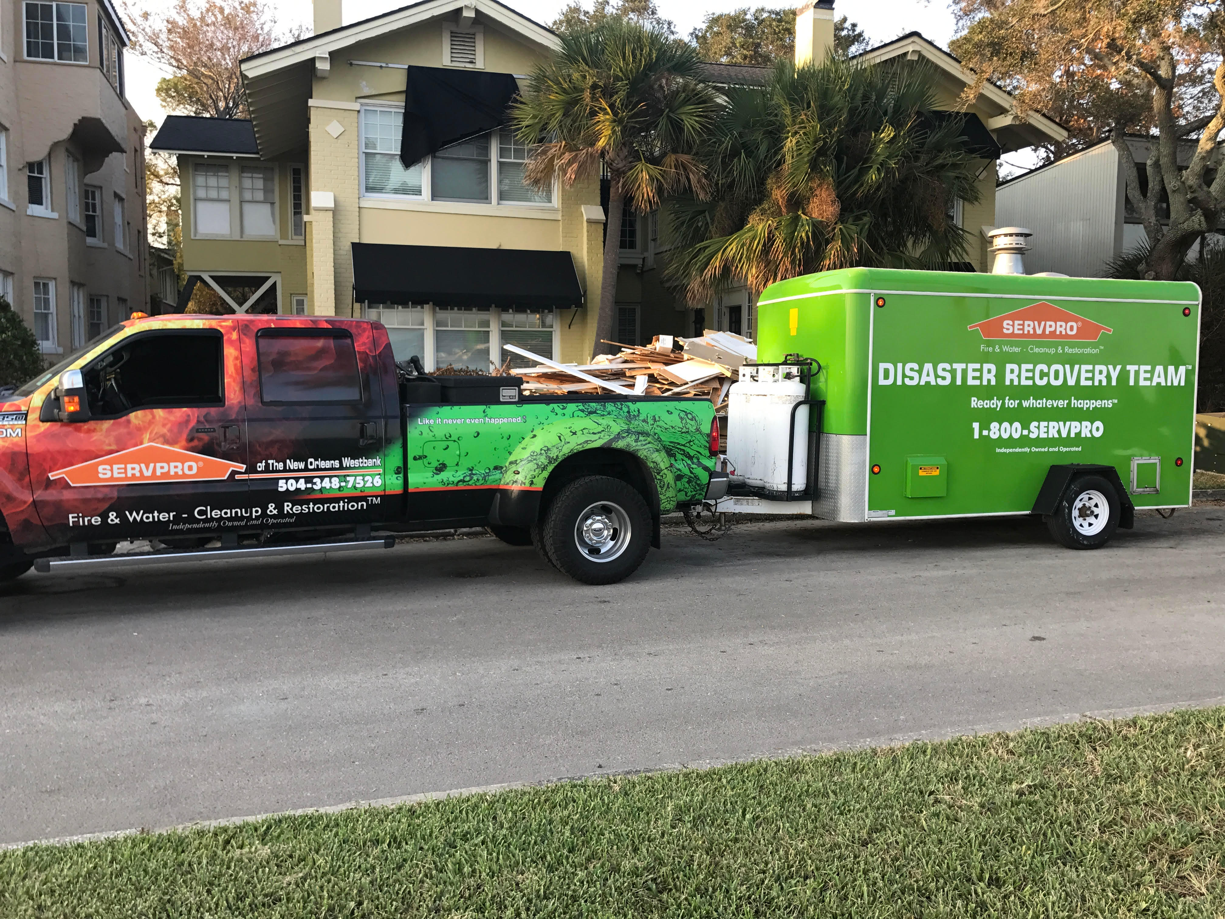 SERVPRO is Faster to Any Size Disaster!