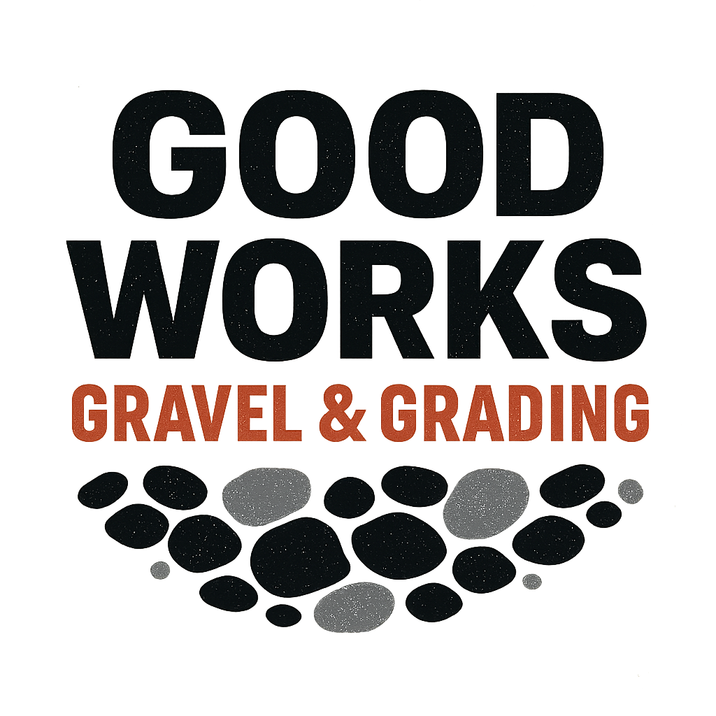 Good Works Gravel &amp; Grading Logo