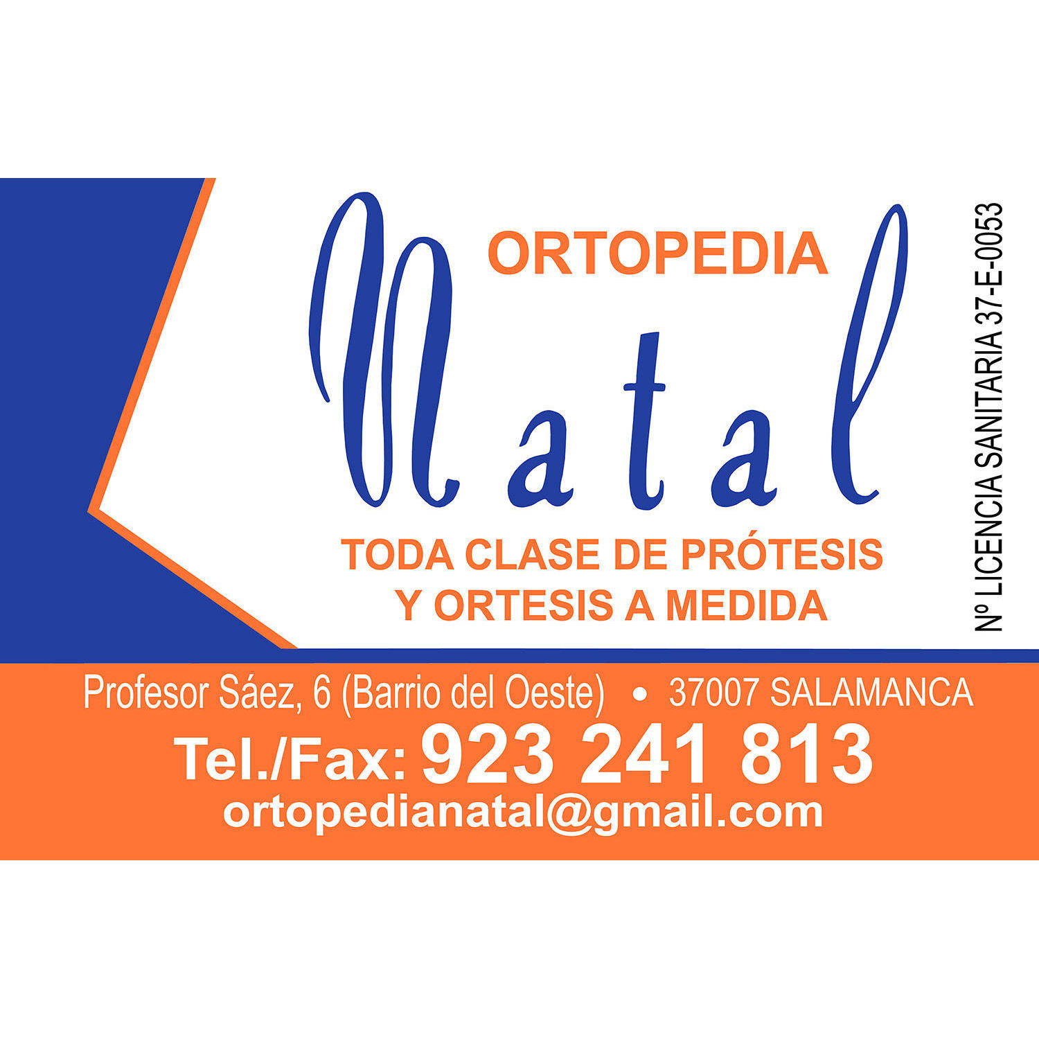 Ortopedia Natal Logo