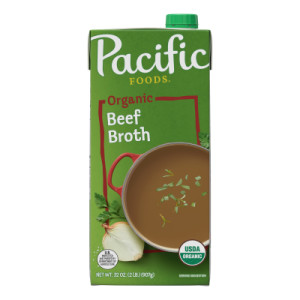 Pacific Foods® Organic Beef Broth, 32 oz Carton (12 Pack) featured image