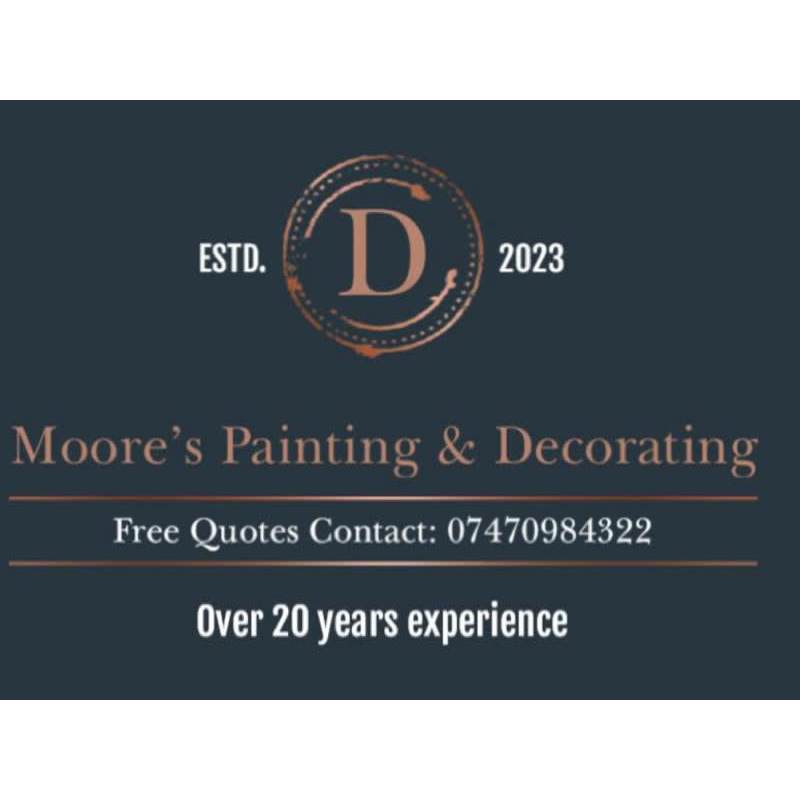 Moore's Painting and Decorating Logo
