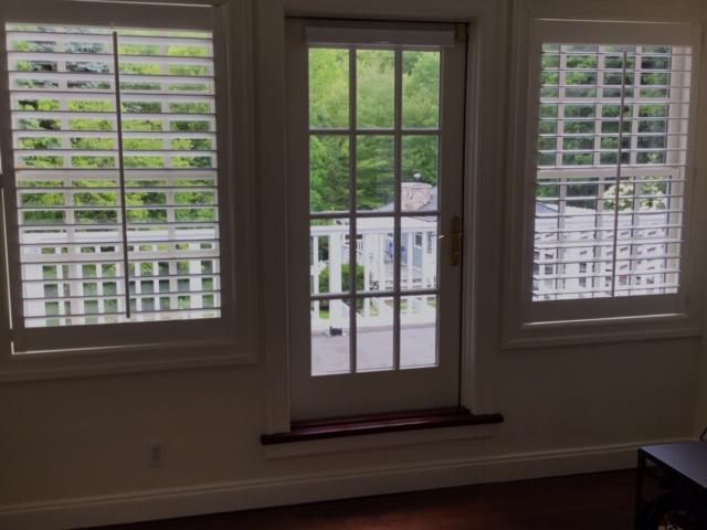 In love with classic looks? Then you’ll enjoy what we’ve done in this Briarcliff Manor home! These are our Shutters, which look awesome at this entryway!