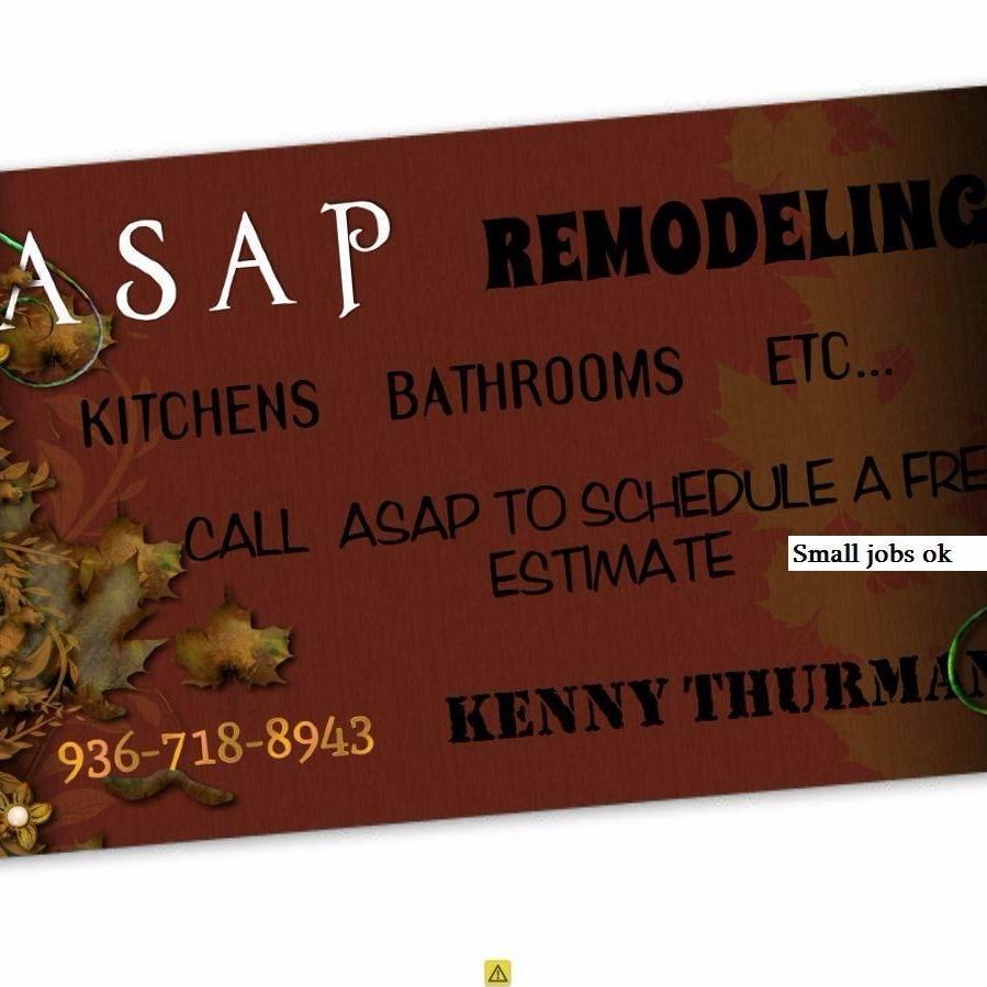 Contractor in TX Katy 77449 ASAP Remodelers 22002 Pearl Lake Dr (936)718-8943