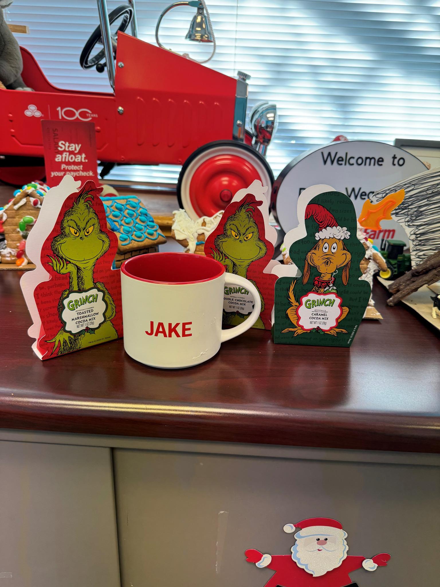 Sharing some Hot Cocoa with Jake today for National Hot Cocoa Day!
Enjoy a mug yourself today with your State Farm family!
Christmas is a time to reflect on the year, review your policies, and think about the gift of life insurance for loved ones