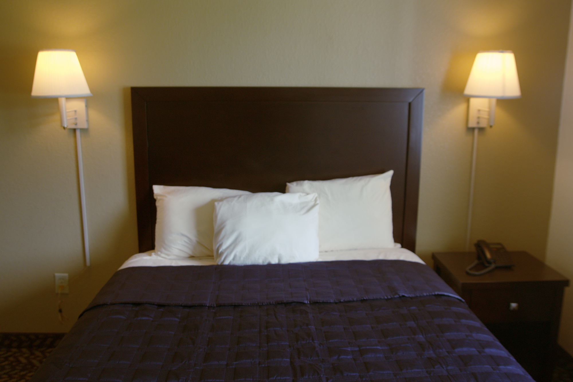 We offer studios and suites  in our extended stay hotel.