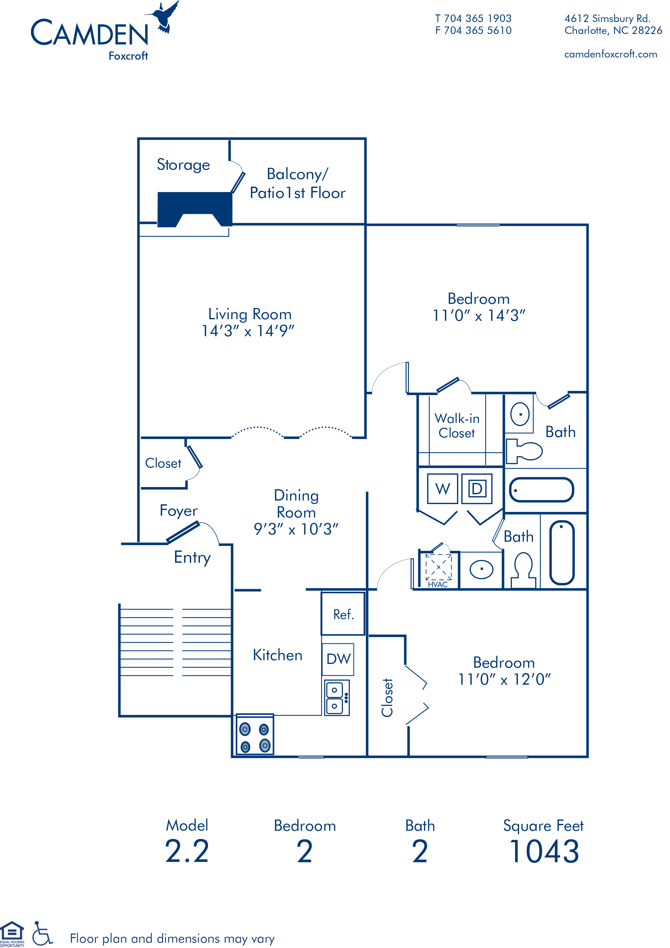 Camden Foxcroft Apartments Photo