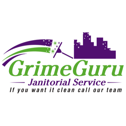 GrimeGuru Janitorial Service Logo