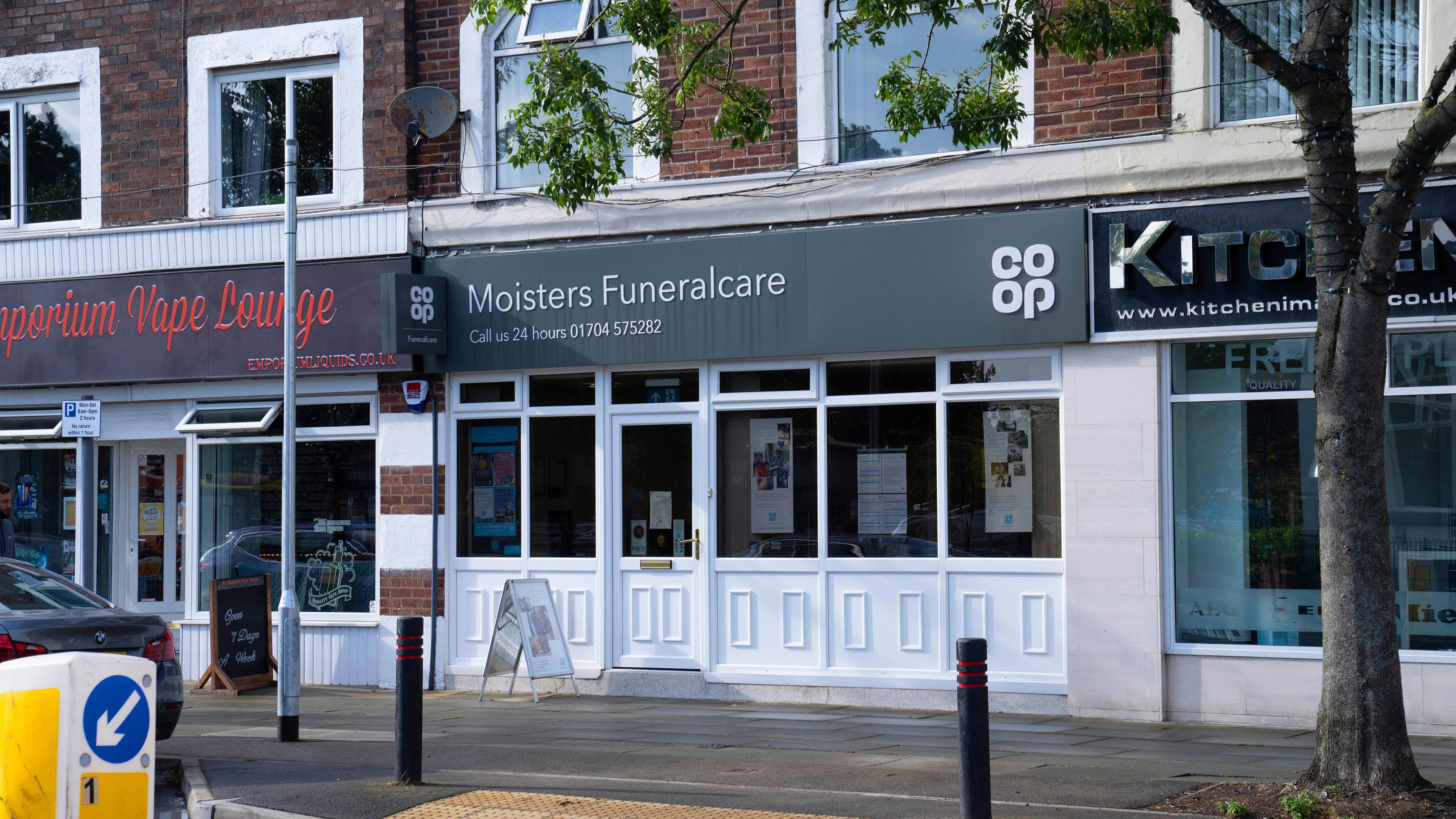 Moisters Funeralcare Ainsdale Moisters Funeralcare Southport 01704 575282