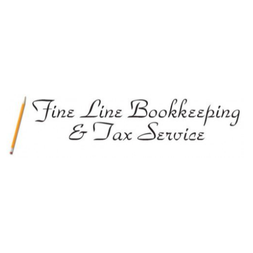 Fine Line Bookkeeping and Tax Service Logo