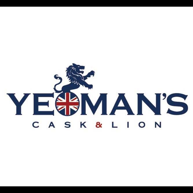 Yeoman's Cask and Lion Logo