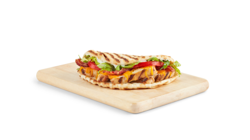Chicken Bacon Ranch Flatbread