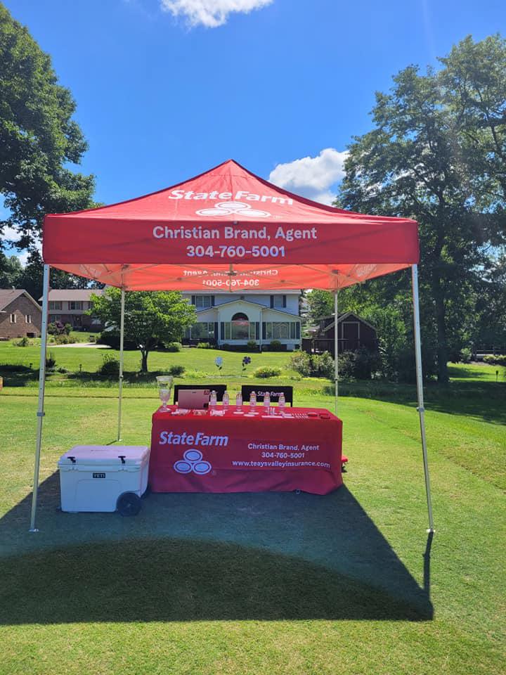 Stop by our booth today. Enjoy the beautiful weather and ask us all things insurance we would love to help you!
