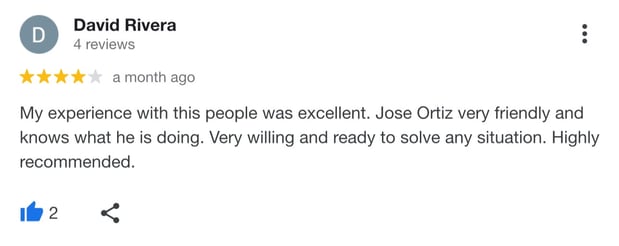 Images Jose Ortiz at Comparion Insurance Agency