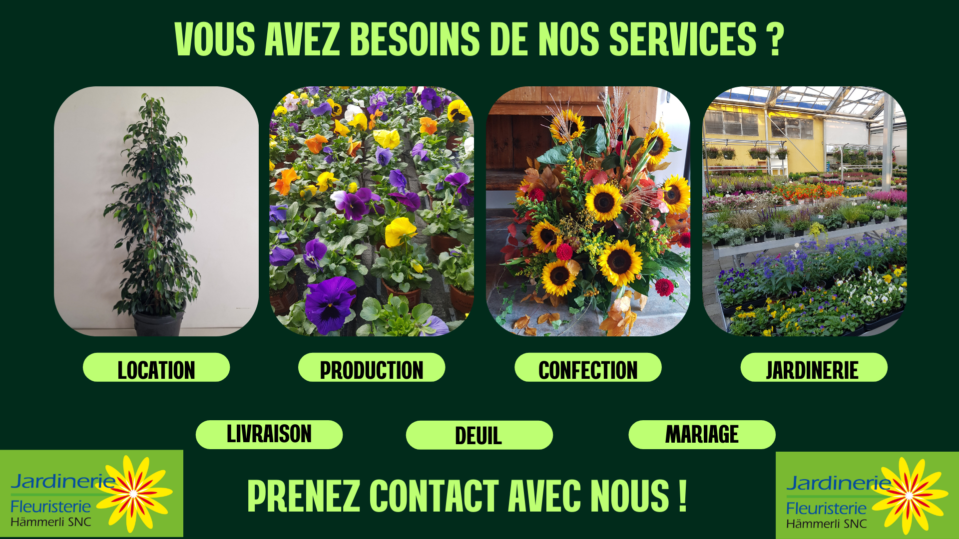 Bilder Jardinerie Fleuristerie Hämmerli SNC