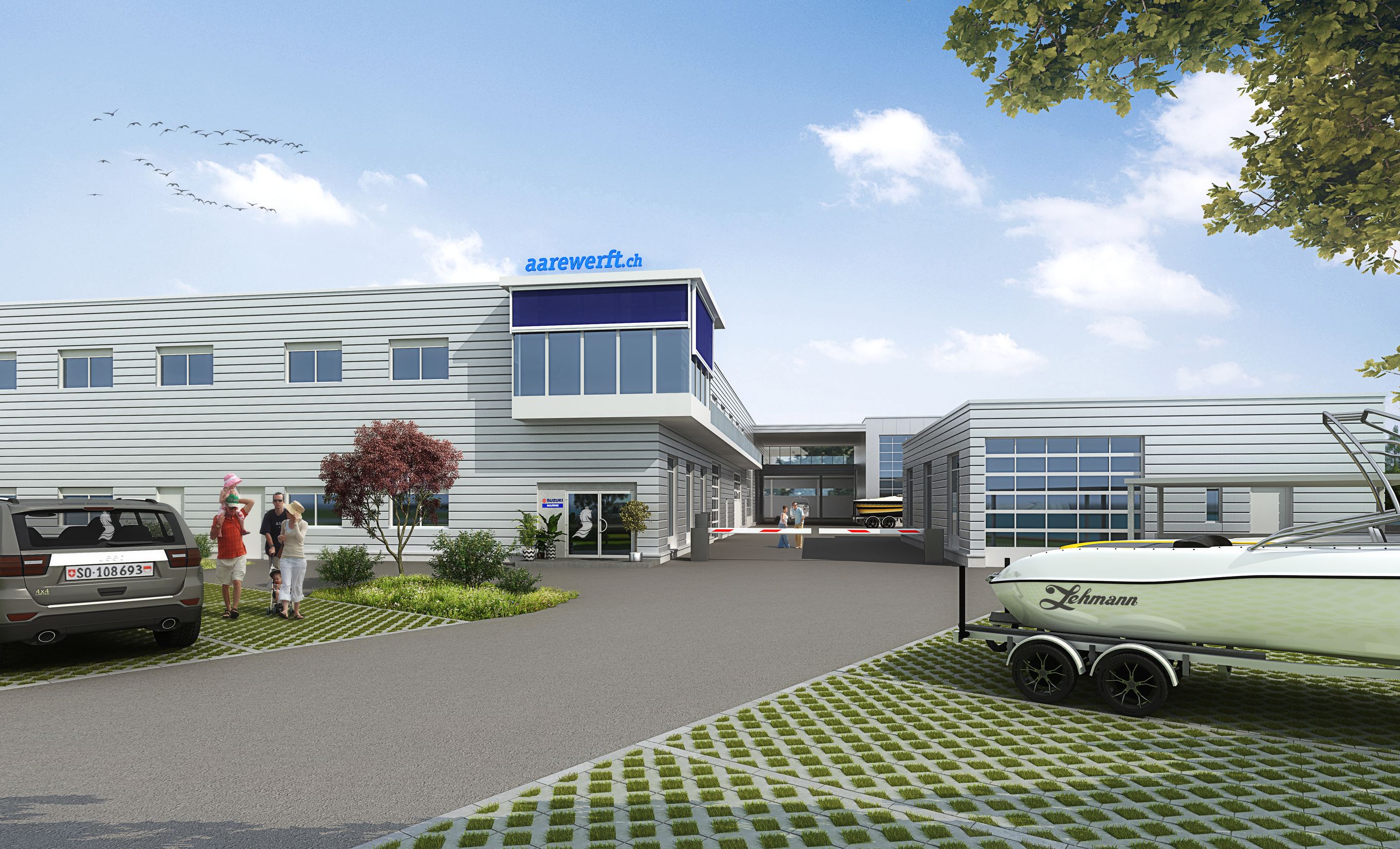 Aarewerft Lehmann, Muttenweg 8 in Solothurn