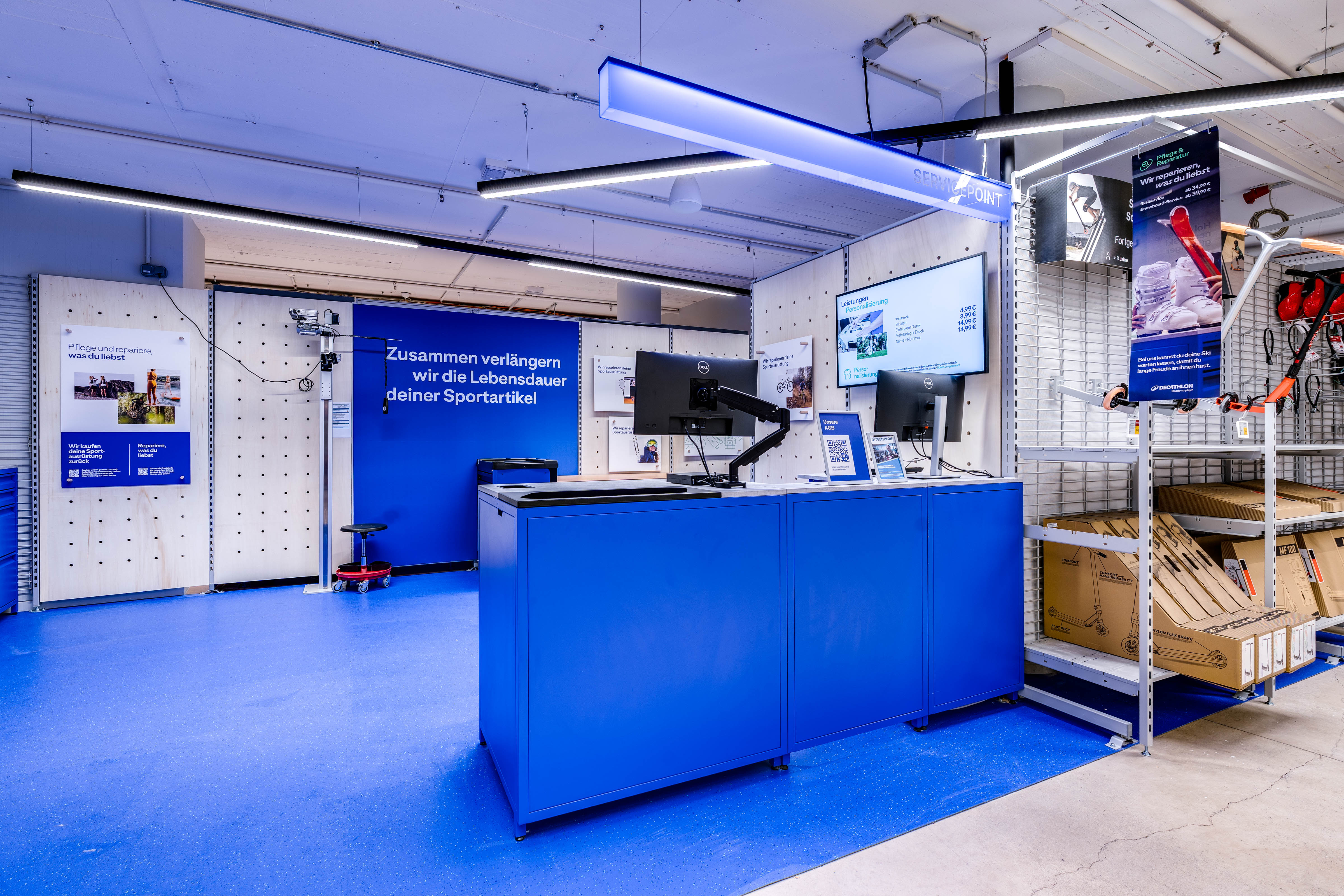 Bilder DECATHLON Nürnberg im WÖHRL