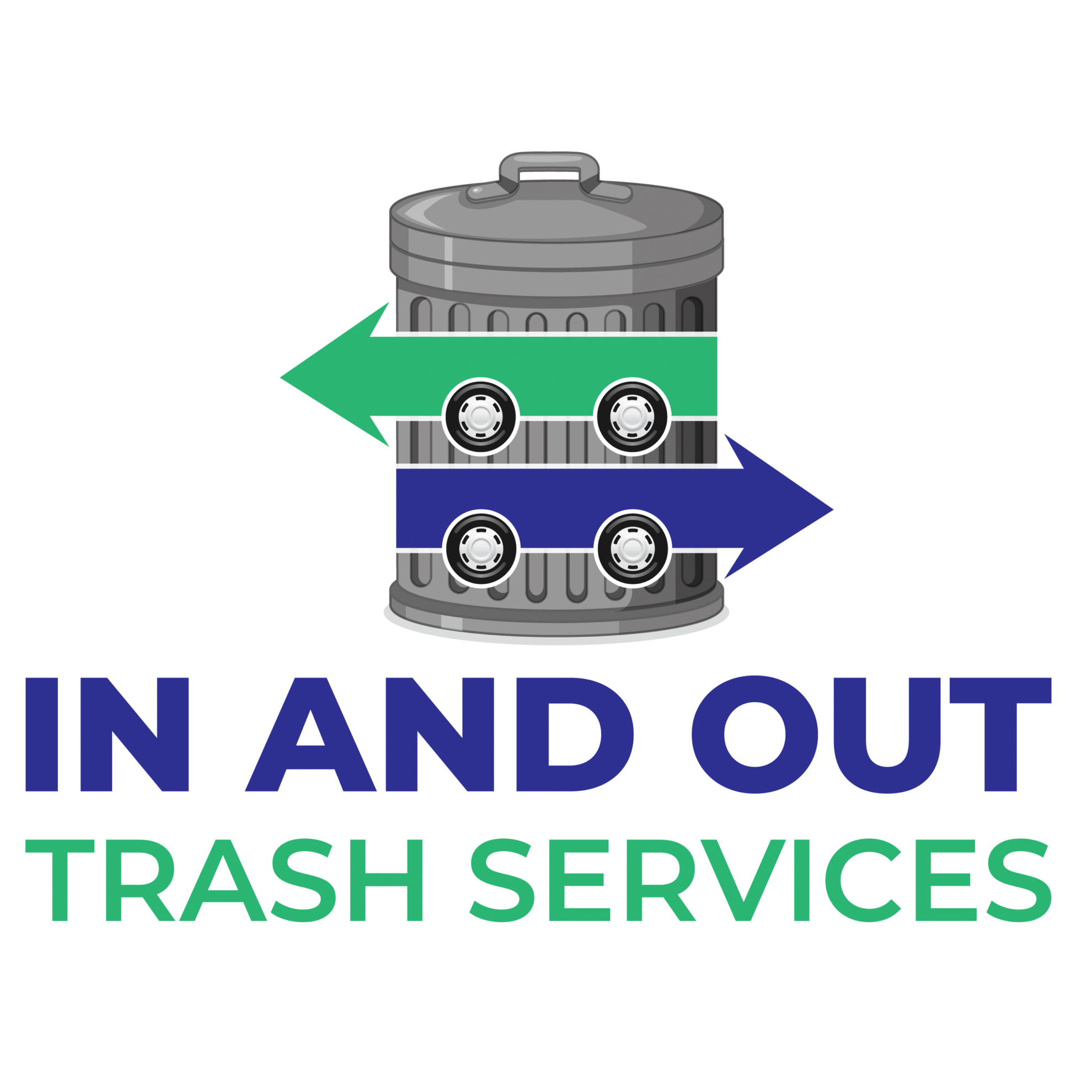 In and Out Trash Services Logo
