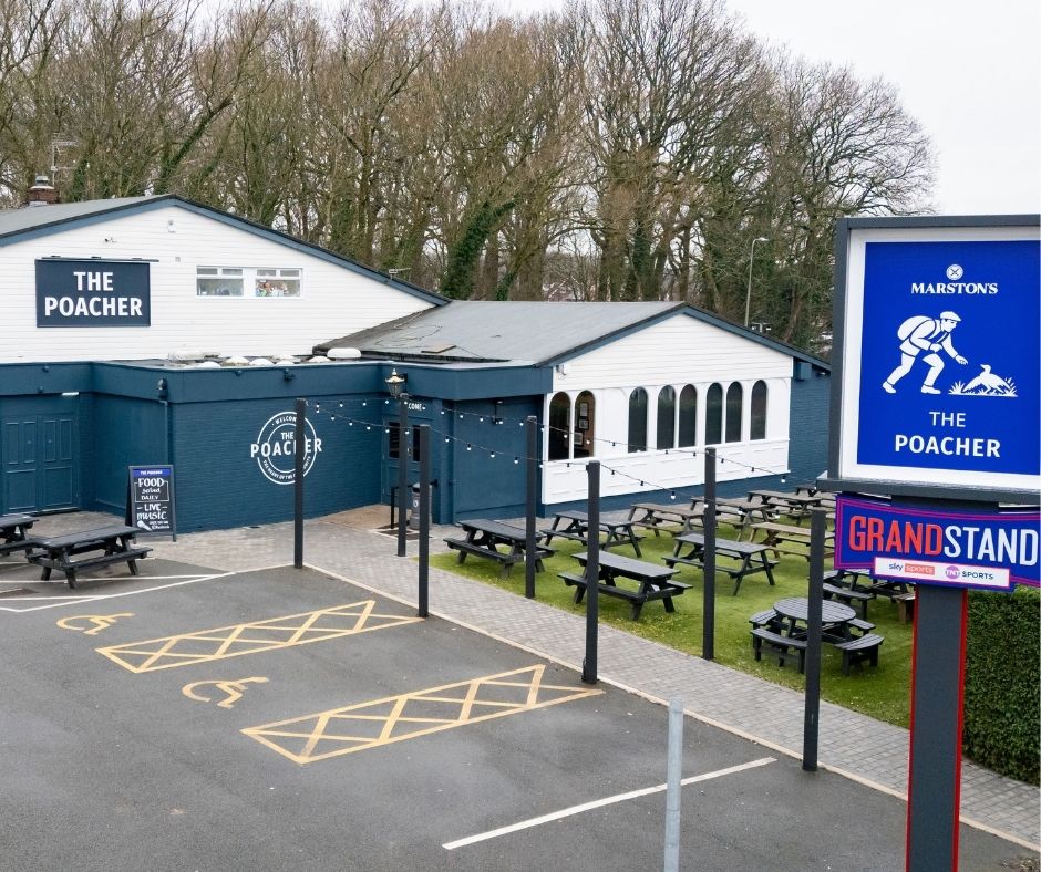 Poachers, Wigan exterior