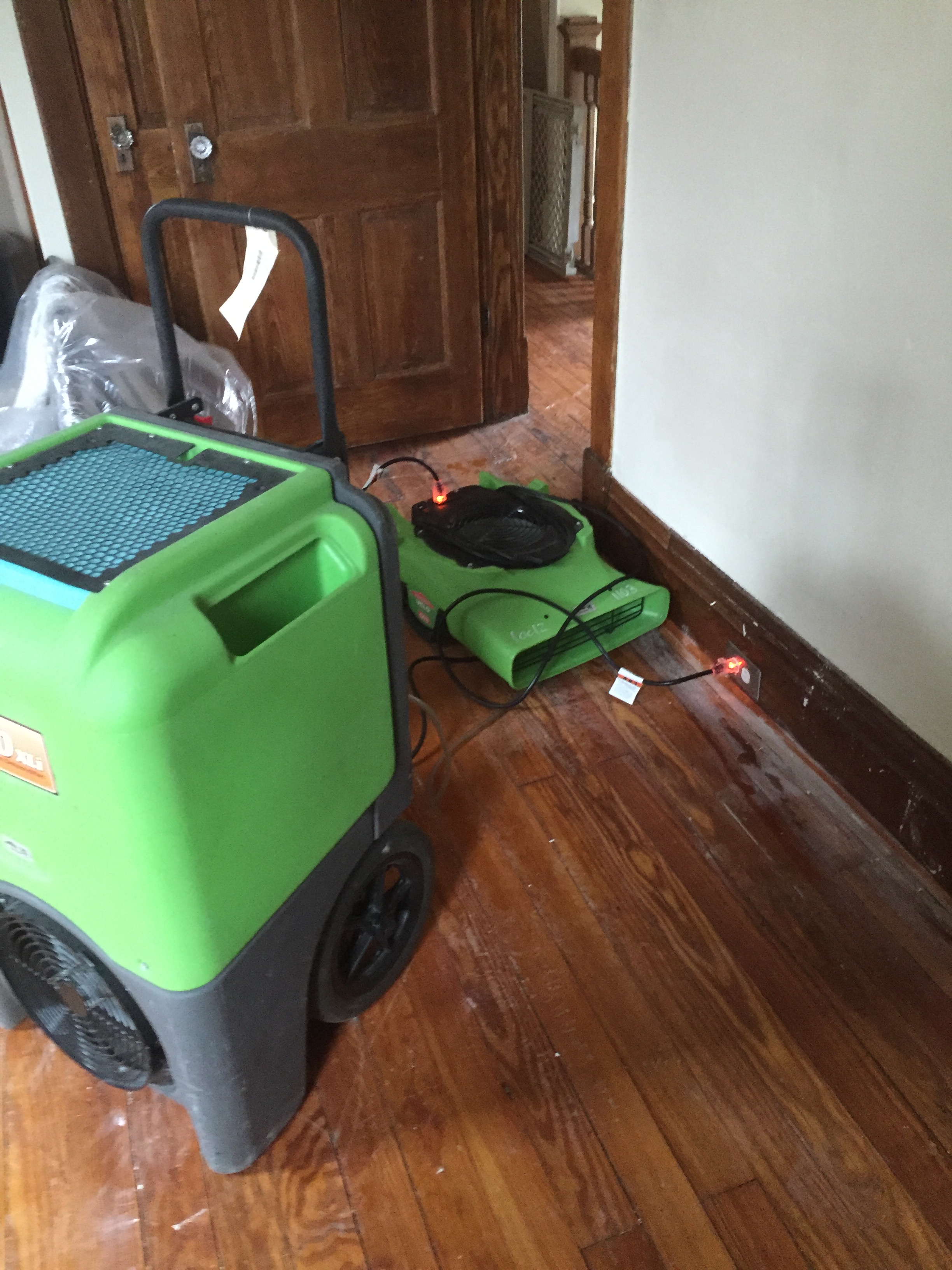 Got our SERVPRO equipment up and running after a water loss!