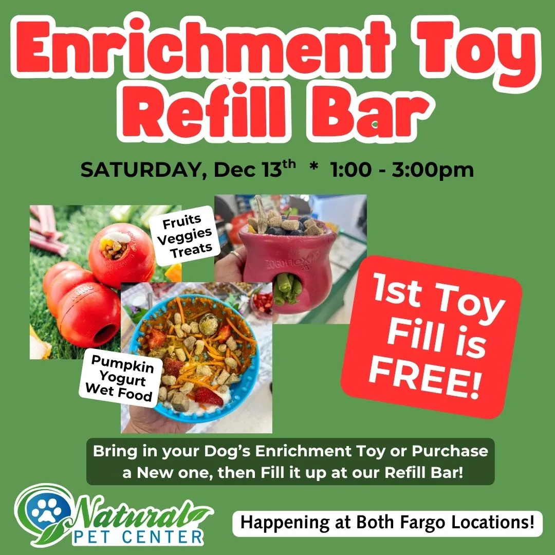 Image of Local Pet Event Enrichment Toy Refill Bar Nearby