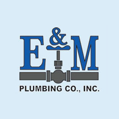 E & M Plumbing Co Inc Logo