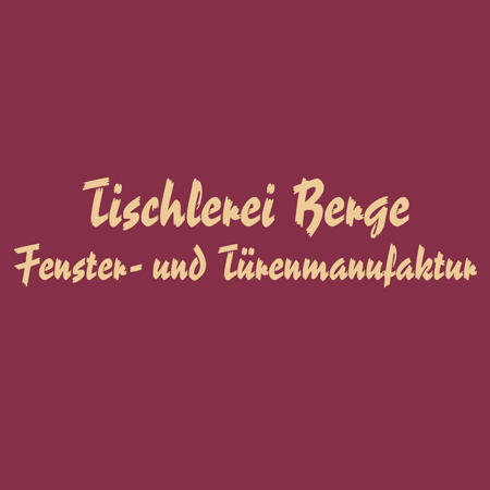 Tischlerei Berge in Radebeul - Logo