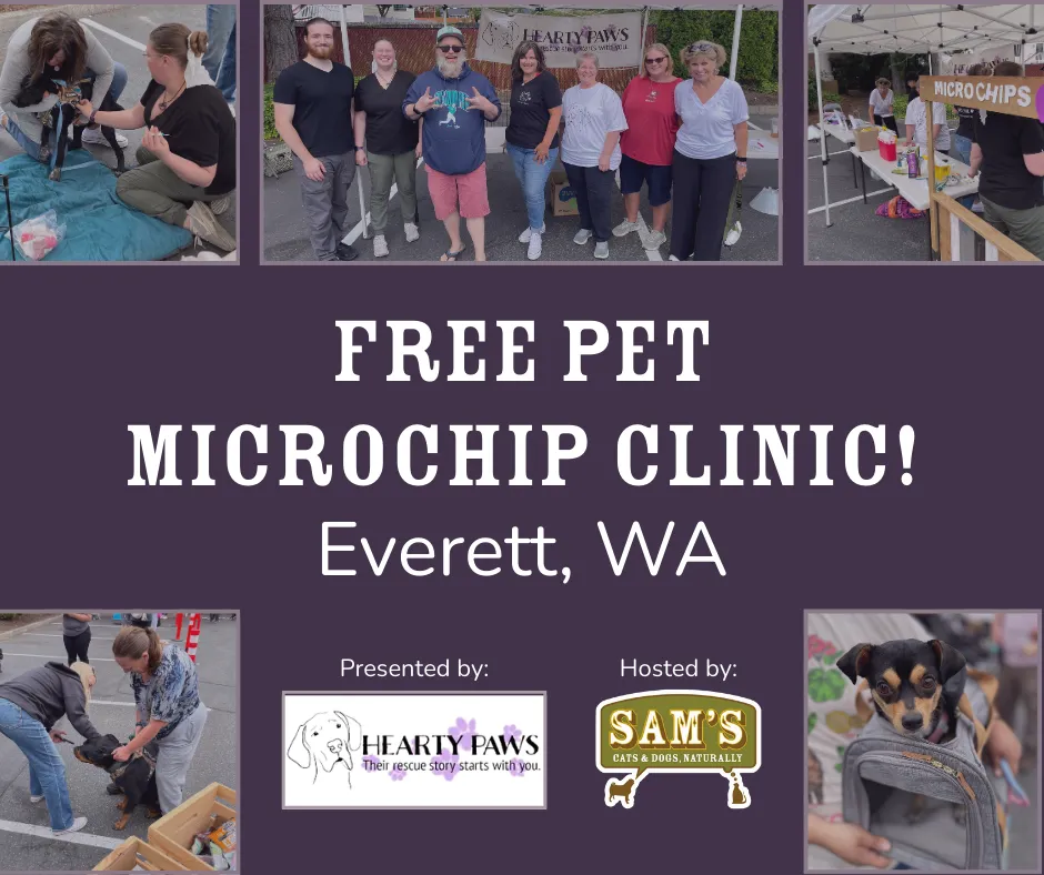 Image of Local Pet Event Free Pet Microchip Clinic @ Sam's - Everett Nearby