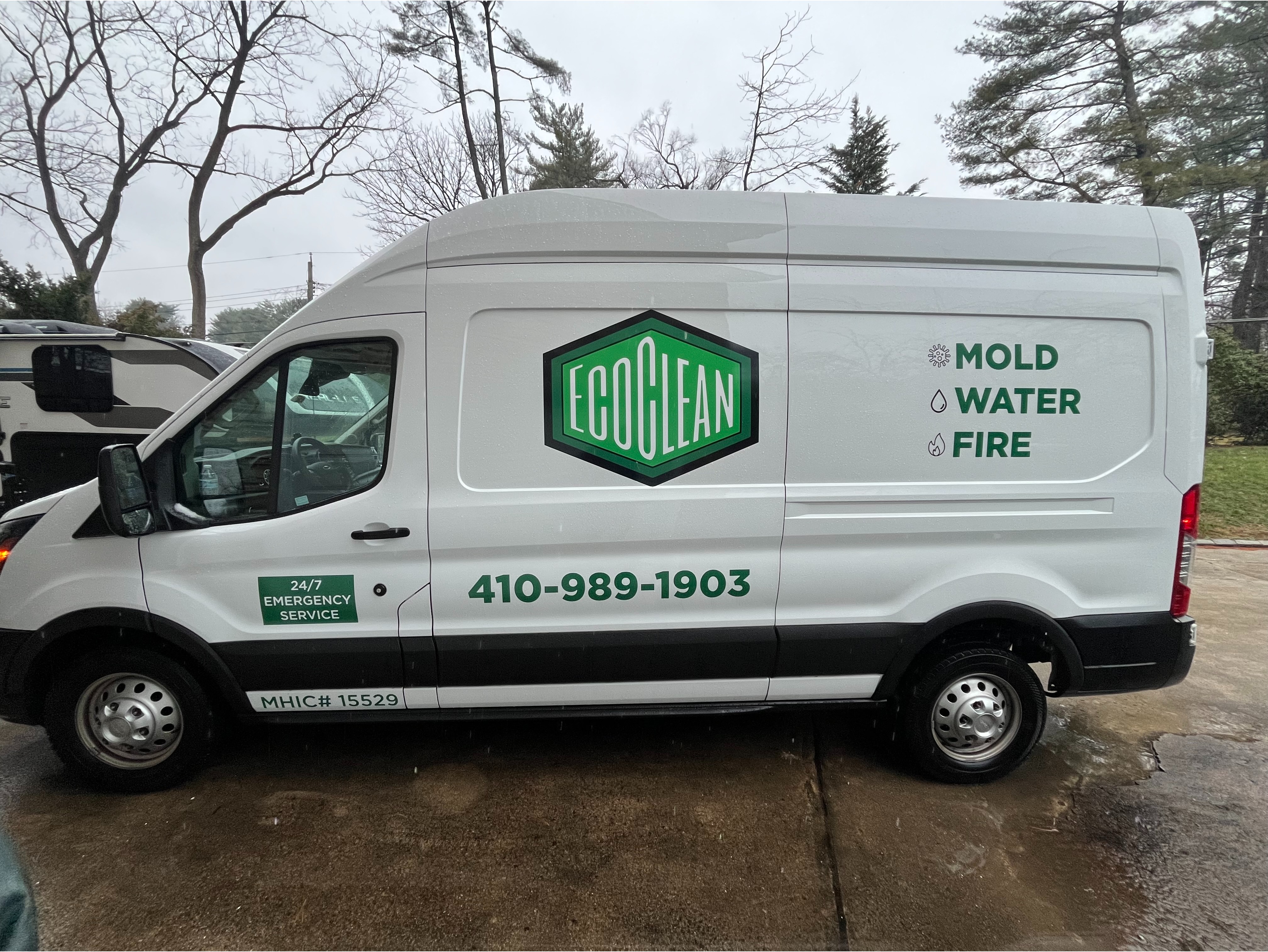 EcoClean Restoration Van