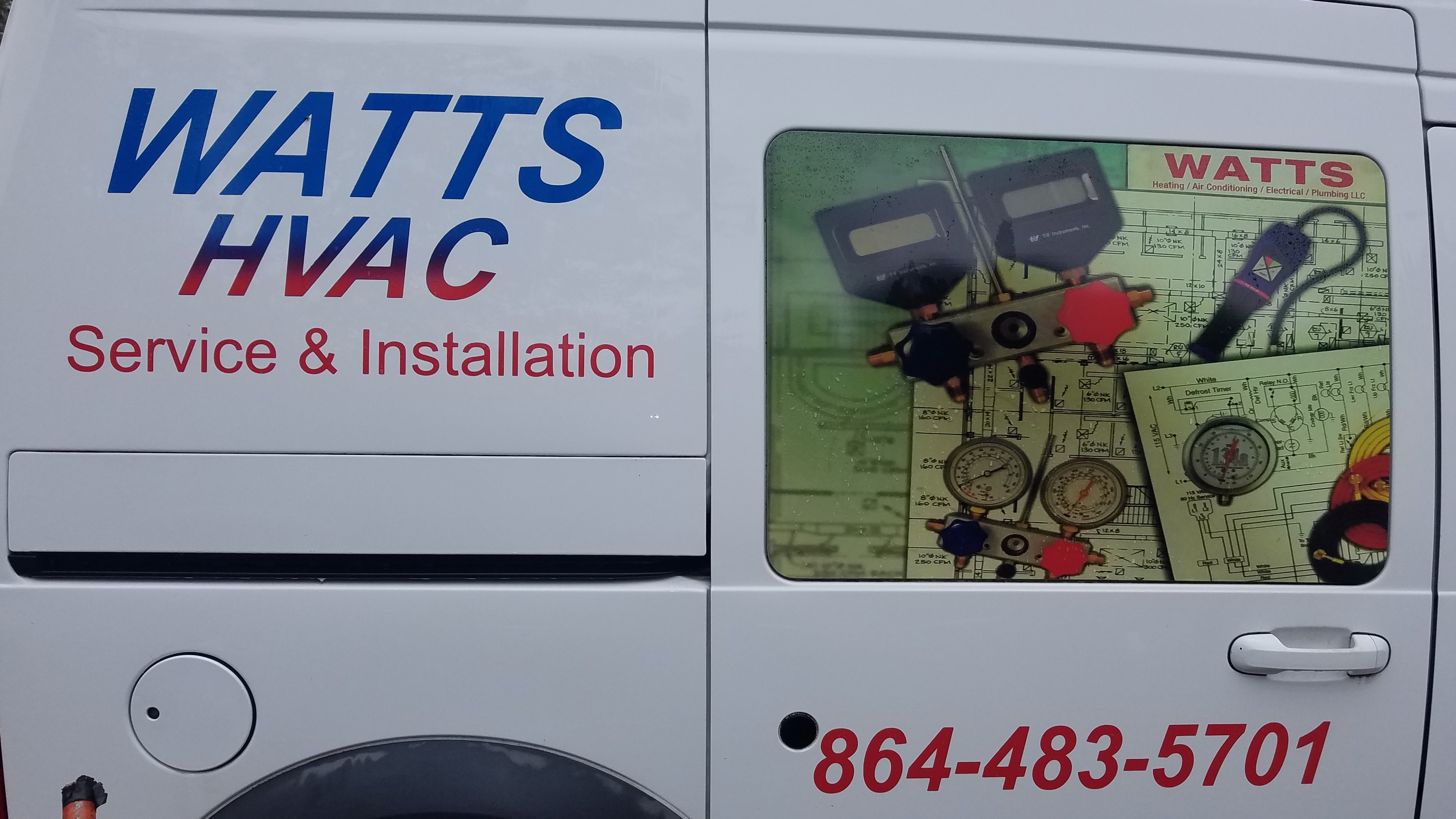 Watts HVAC Services Logo