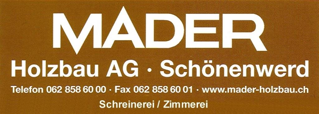 Mader Holzbau AG, Badstrasse 10 in Schönenwerd