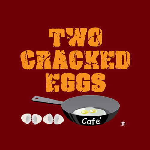 Two Cracked Eggs Cafe Logo