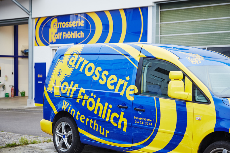 Carrosserie Rolf Fröhlich, Industriestrasse 1b in Winterthur