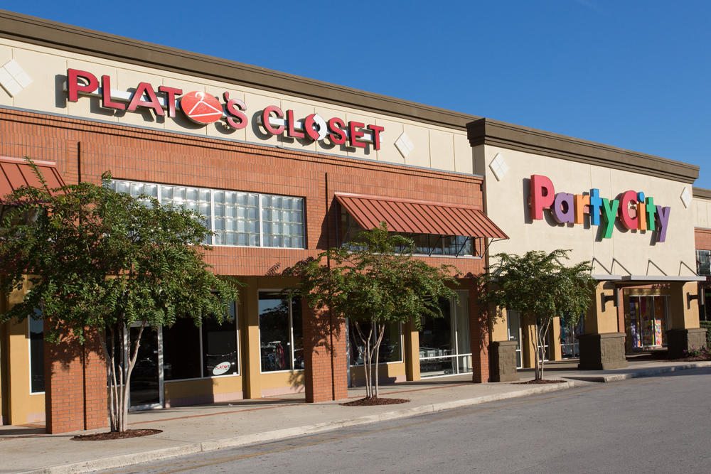 Plato's Closet, Party City at Regency Park Shopping Center
