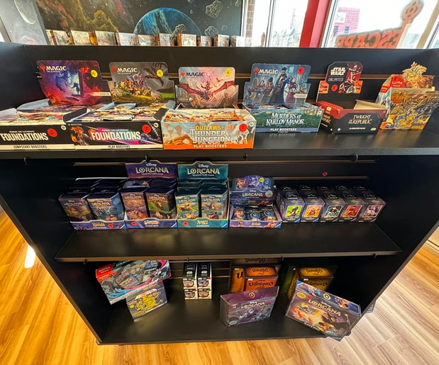 Images Escape Odyssey: Escape Rooms, Trading Cards, & Board Games