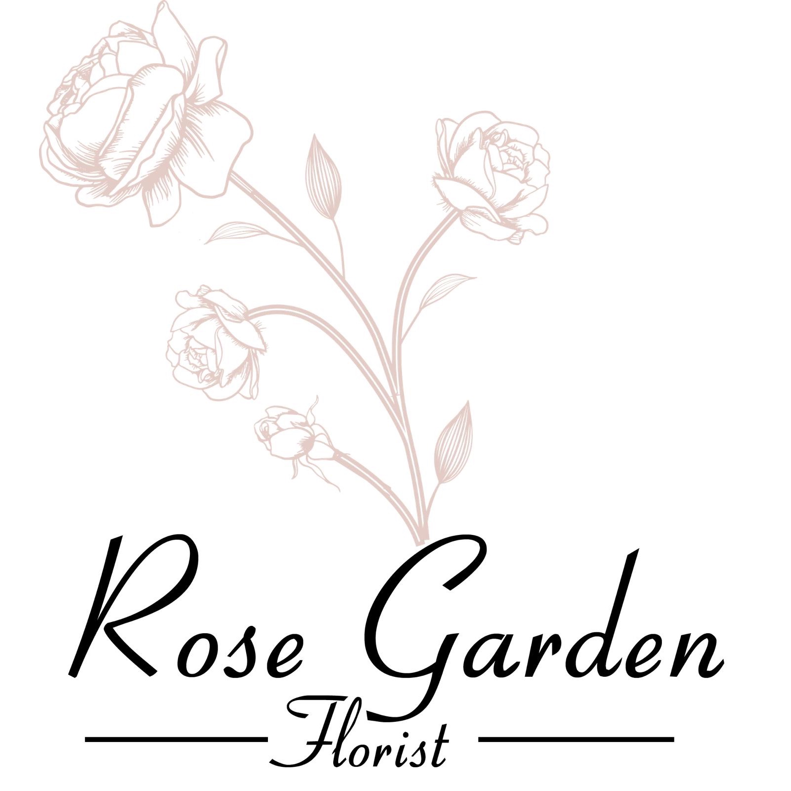 Rose Garden Florist Logo