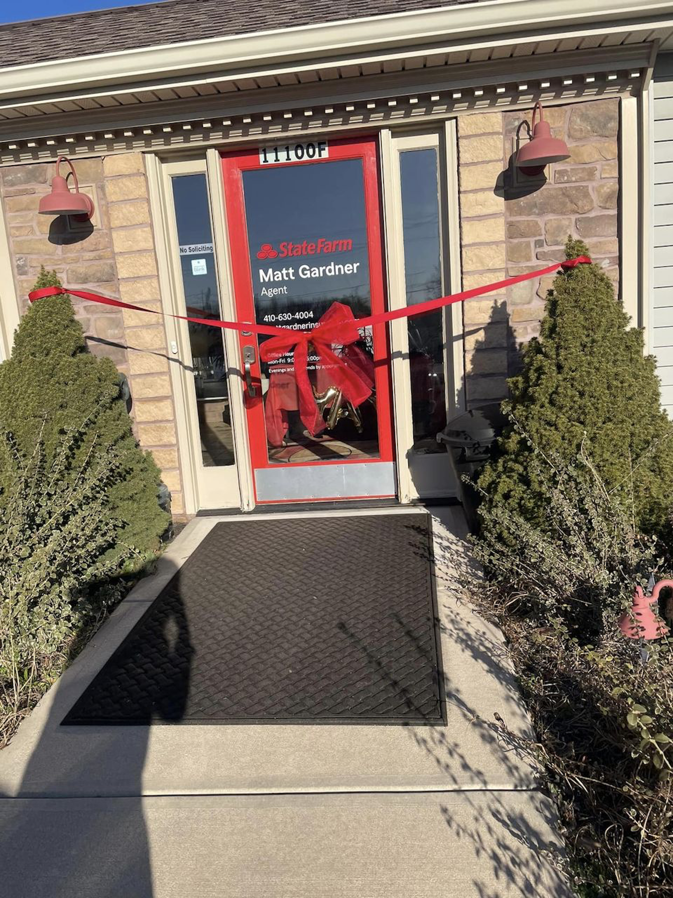 The Matt Gardner State Farm White Marsh location had a smooth grand opening on Friday, March 1st! Give our office a call for any of your insurance and financial services needs!