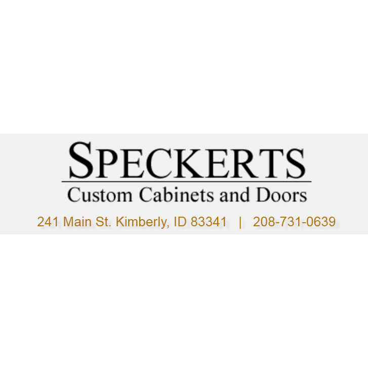Speckert's Quality Custom Cabinets and Doors Logo