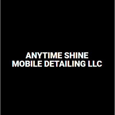 Anytime Shine Mobile Detailing LLC Logo