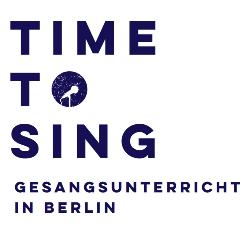 Gesangsunterricht in Berlin - Time to Sing! Logo
