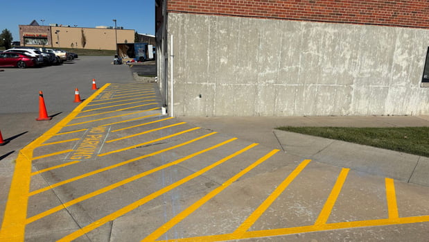 Images G-FORCE Parking Lot Striping of St. Louis