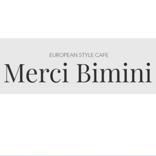 Merci Bimini Cafe & Wine Bar Logo