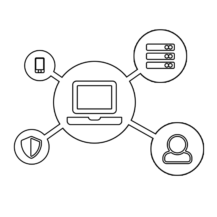 Dennis John IT-Service Logo