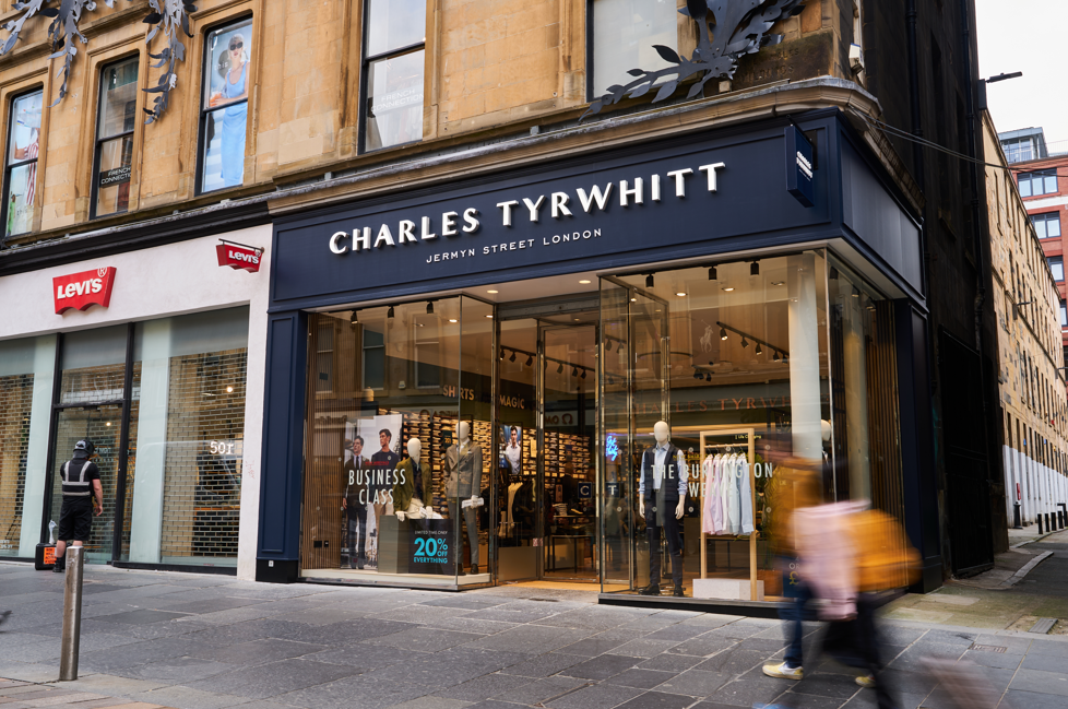 Images Charles Tyrwhitt Glasgow