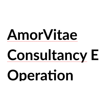 AmorVitae Consultancy E Operation Logo