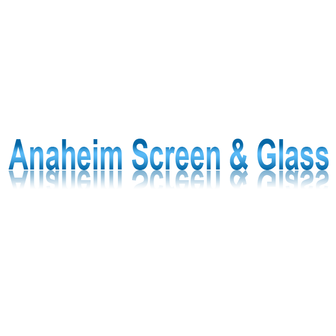 Anaheim Screen &Glass Logo