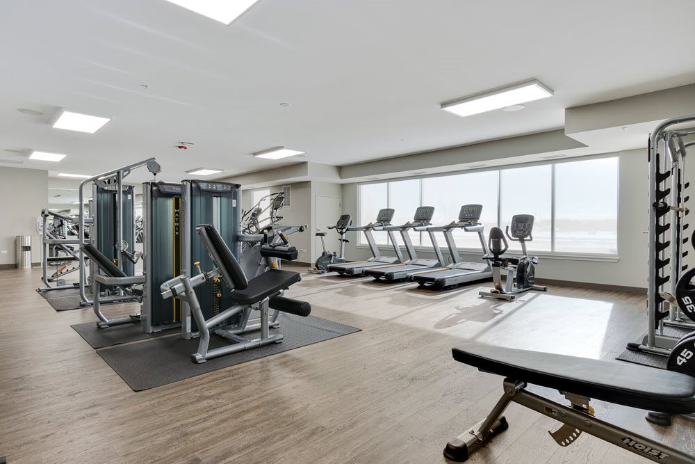 Equipped Fitness Center