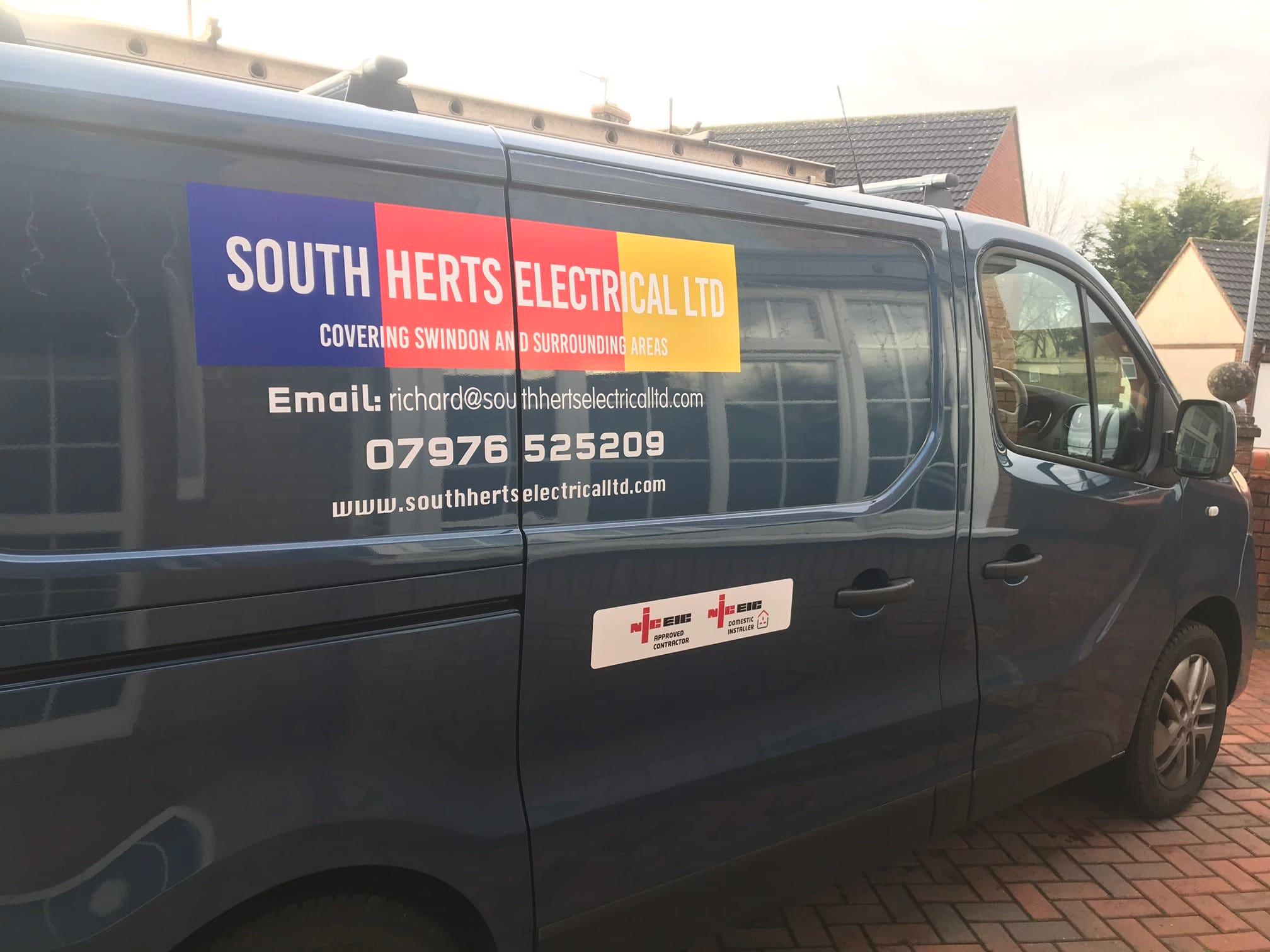 South Herts Electrical Ltd Swindon 07976 525209